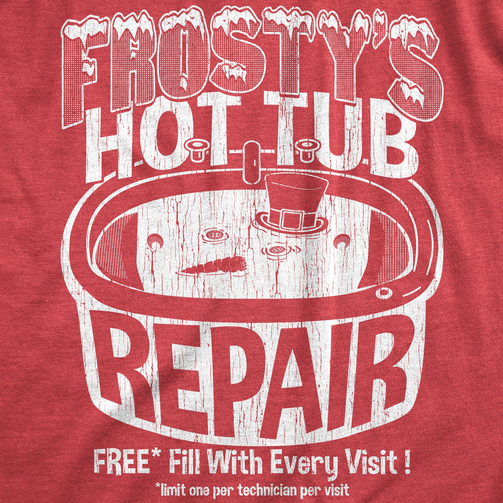 Frostys Hot Tub Repair Men's T Shirt product image 2