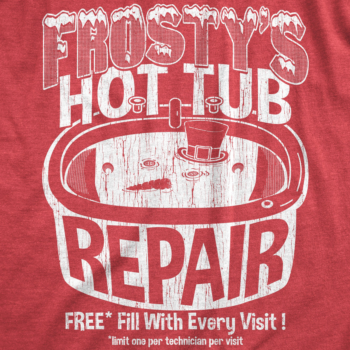 Frostys Hot Tub Repair Men's T Shirt product image 2