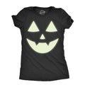 Glow In The Dark Jack O Lantern Women's T Shirt product image 1