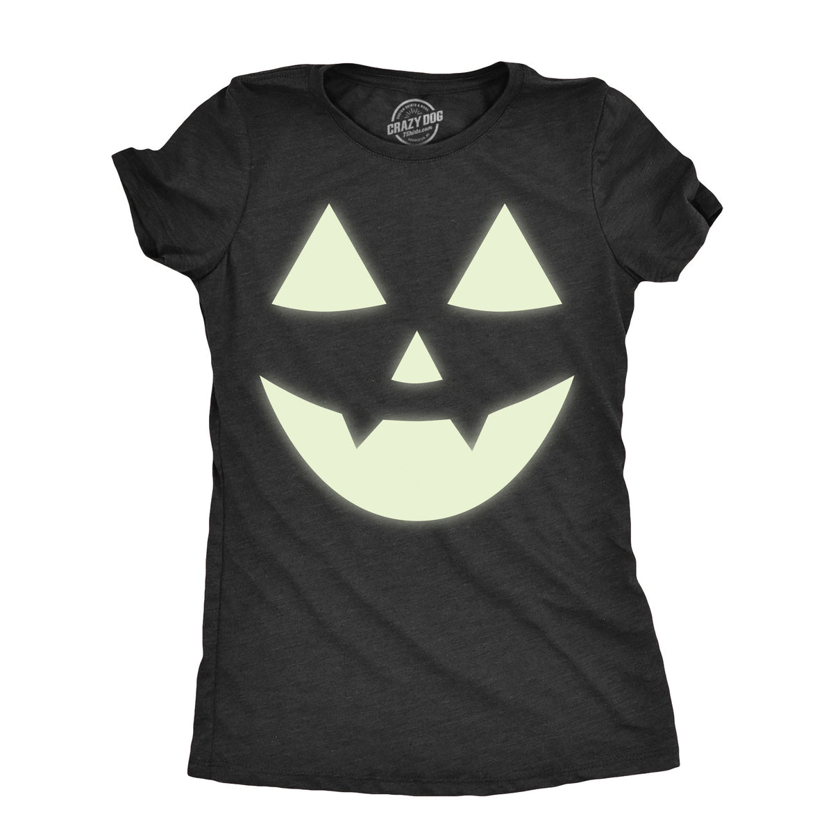 Glow In The Dark Jack O Lantern Women's T Shirt product image 1