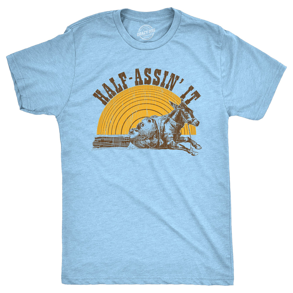 Half Assin It Men's T Shirt product image 1