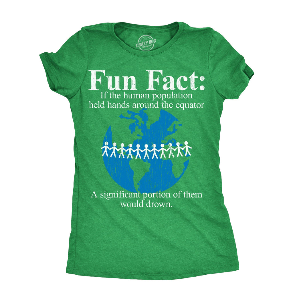 Fun Fact If The Human Population Held Hands Around Equator product image 1