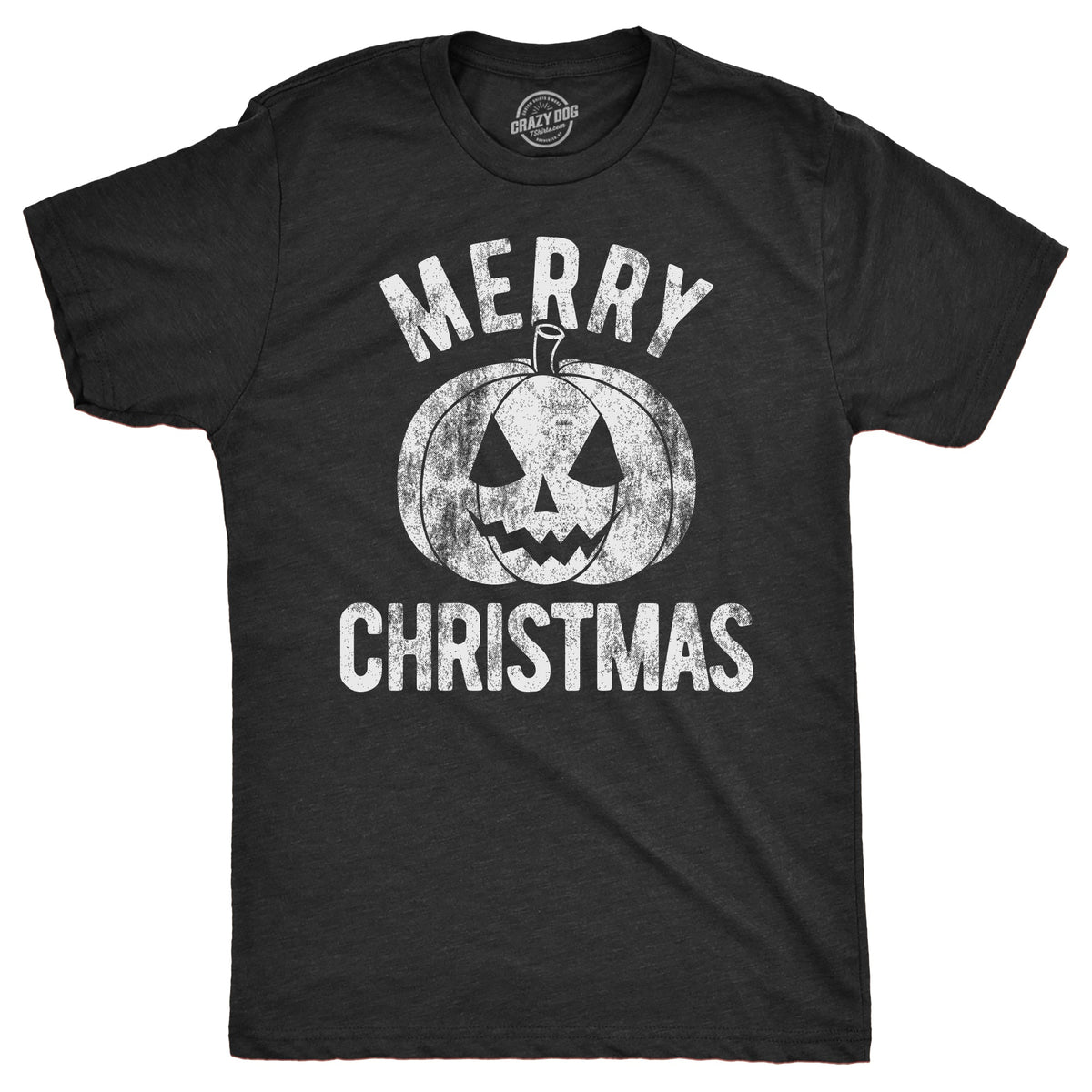 Merry Christmas Pumpkin Men's T Shirt product image 1