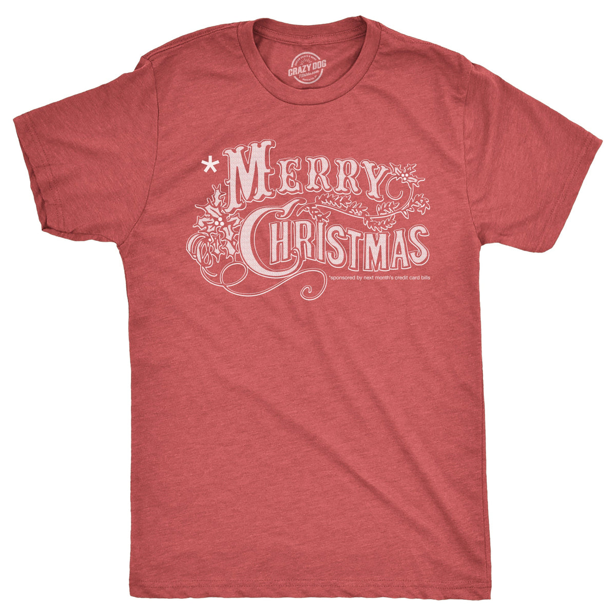 Merry Christmas Credit Card Men's T Shirt product image 1