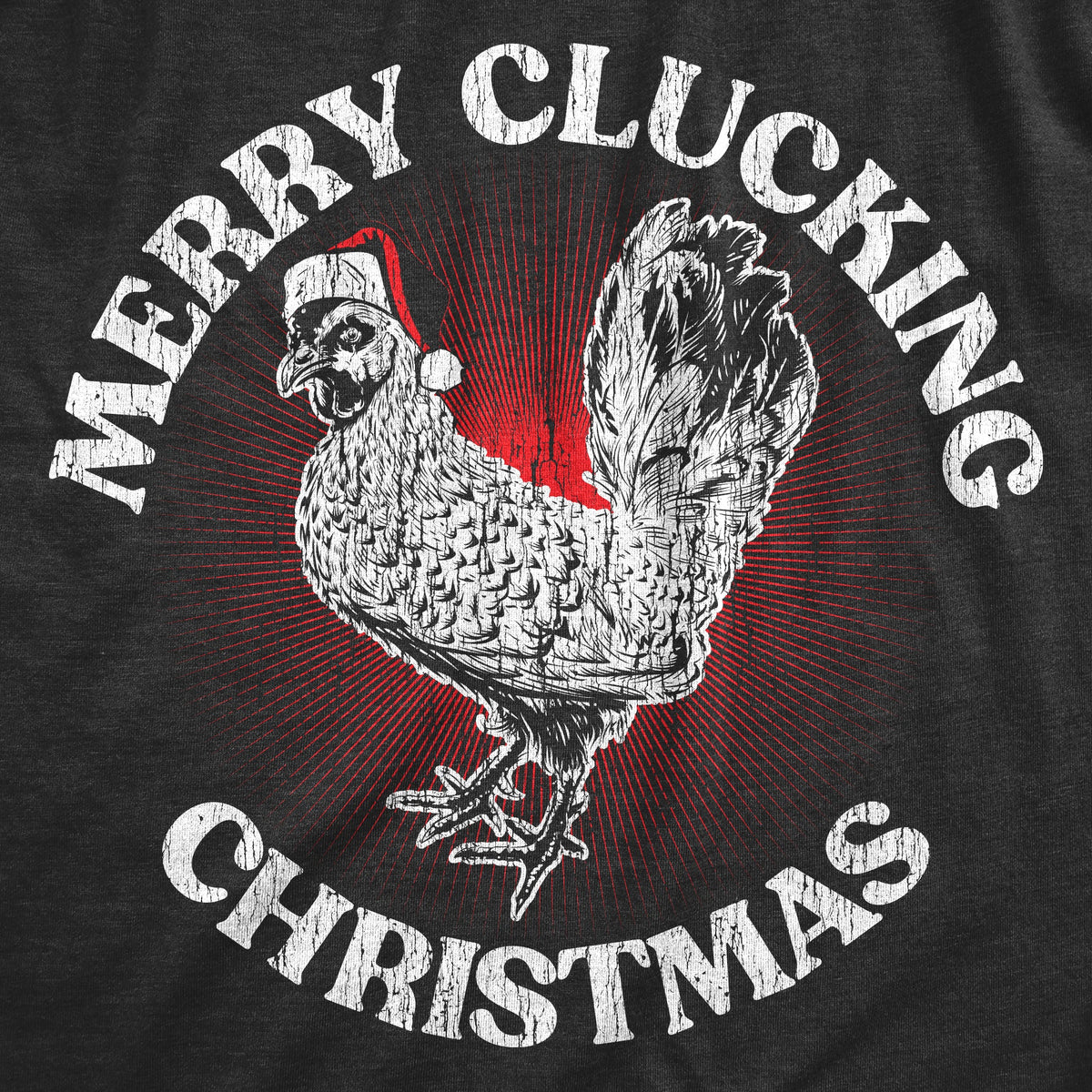 Merry Clucking Christmas Men's T Shirt product image 2