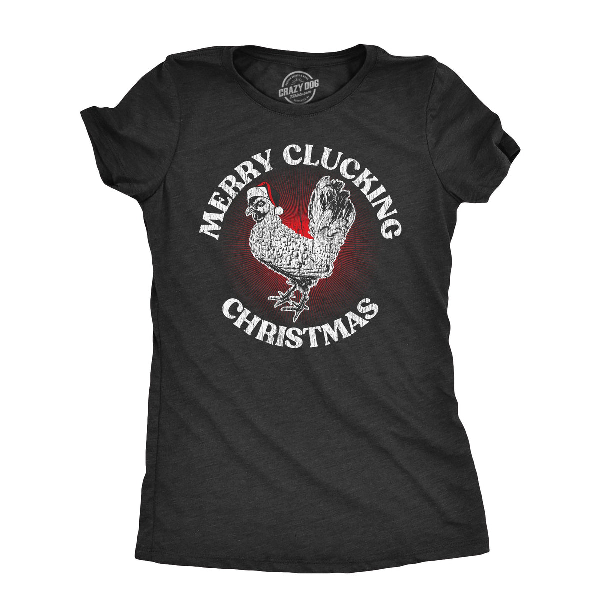 Merry Clucking Christmas Women's T Shirt product image 1