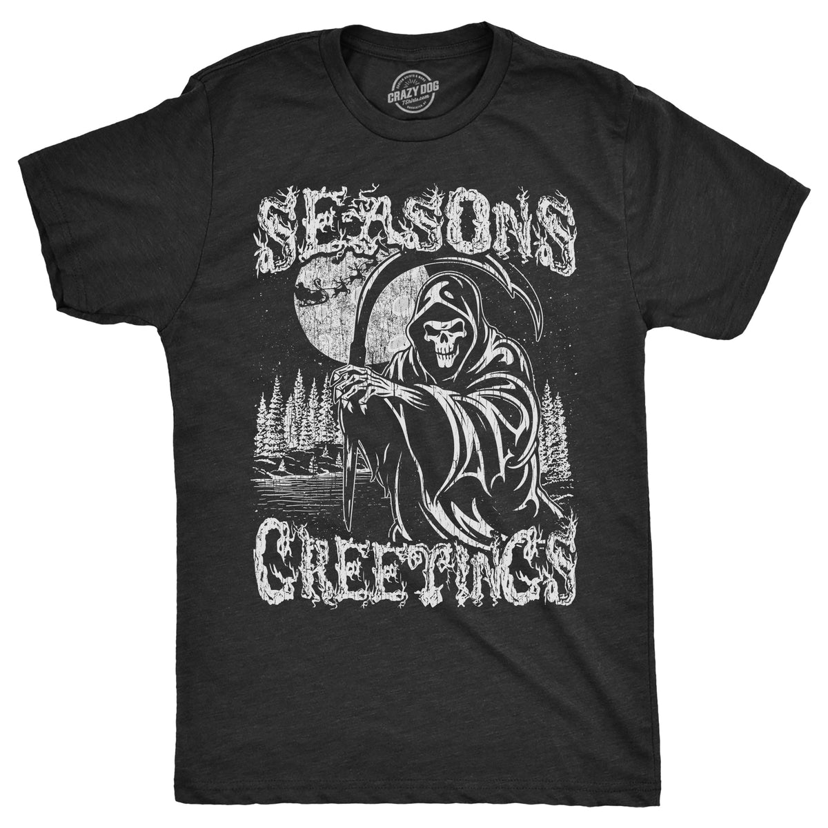 Seasons Greetings Reaper Men's T Shirt product image 1