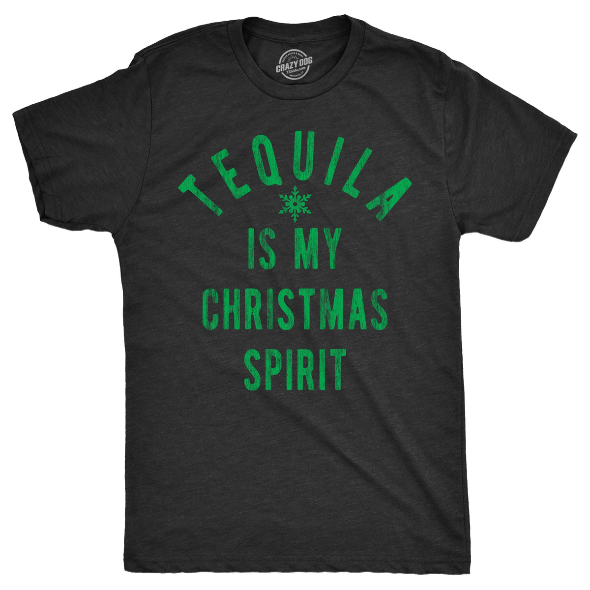 Tequila Is My Christmas Spirit Men's T Shirt product image 1