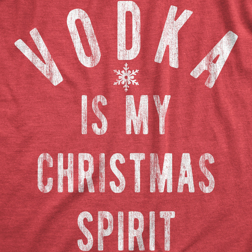 Vodka Is My Christmas Spirit Men's T Shirt product image 2