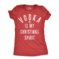 Vodka Is My Christmas Spirit Women's T Shirt product image 1