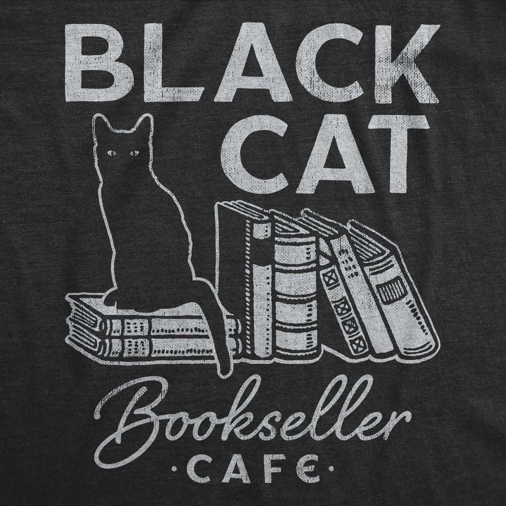 Black Cat Bookseller Cafe Men's T Shirt product image 3