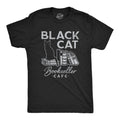 Black Cat Bookseller Cafe Men's T Shirt product image 1
