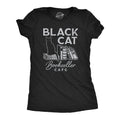 Black Cat Bookseller Cafe Women's T Shirt product image 1