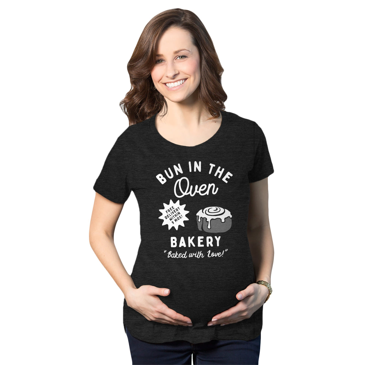 Bun In The Oven Bakery Maternity T Shirt product image 2