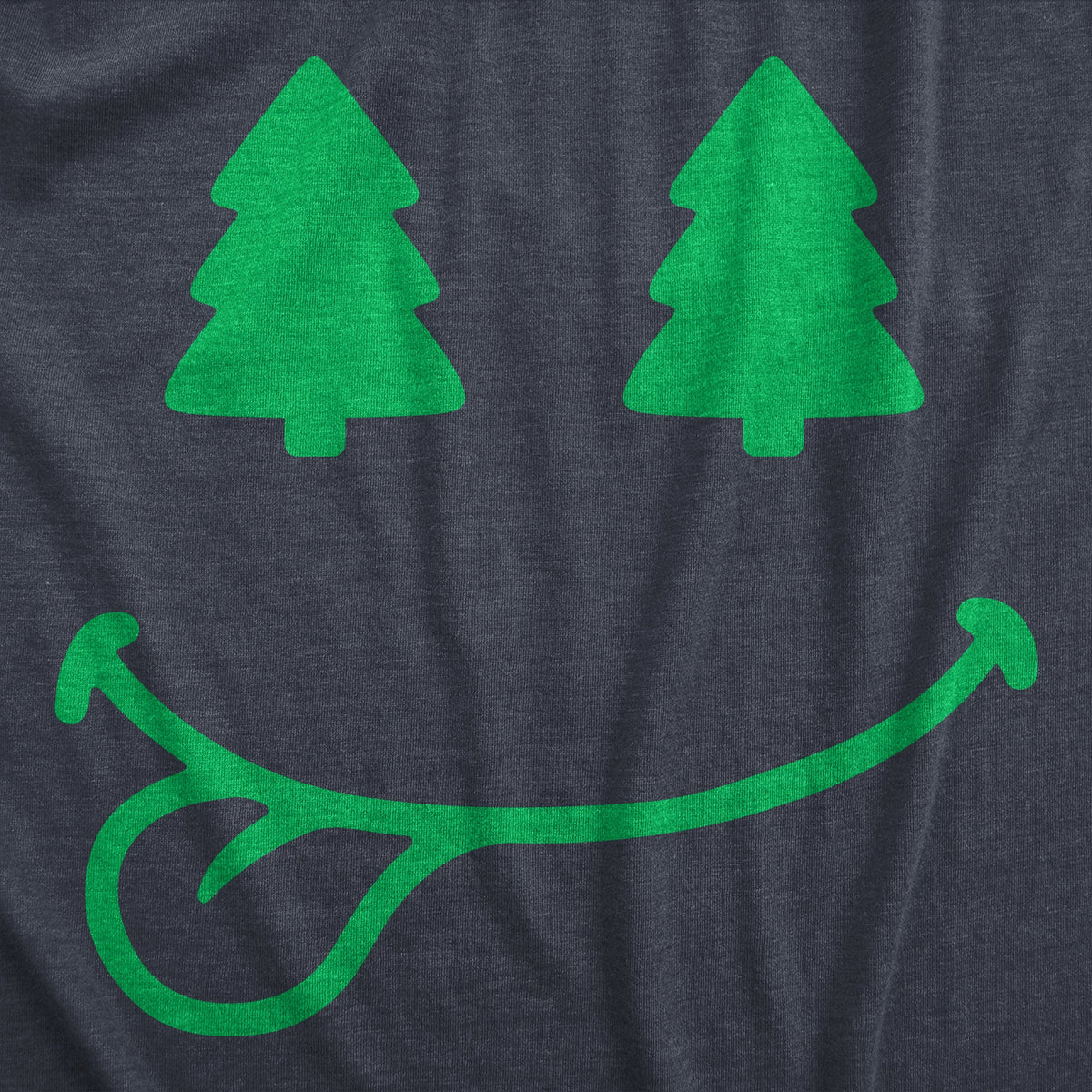 Christmas Tree Eyes Smile Men's T Shirt product image 2