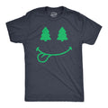 Christmas Tree Eyes Smile Men's T Shirt product image 1