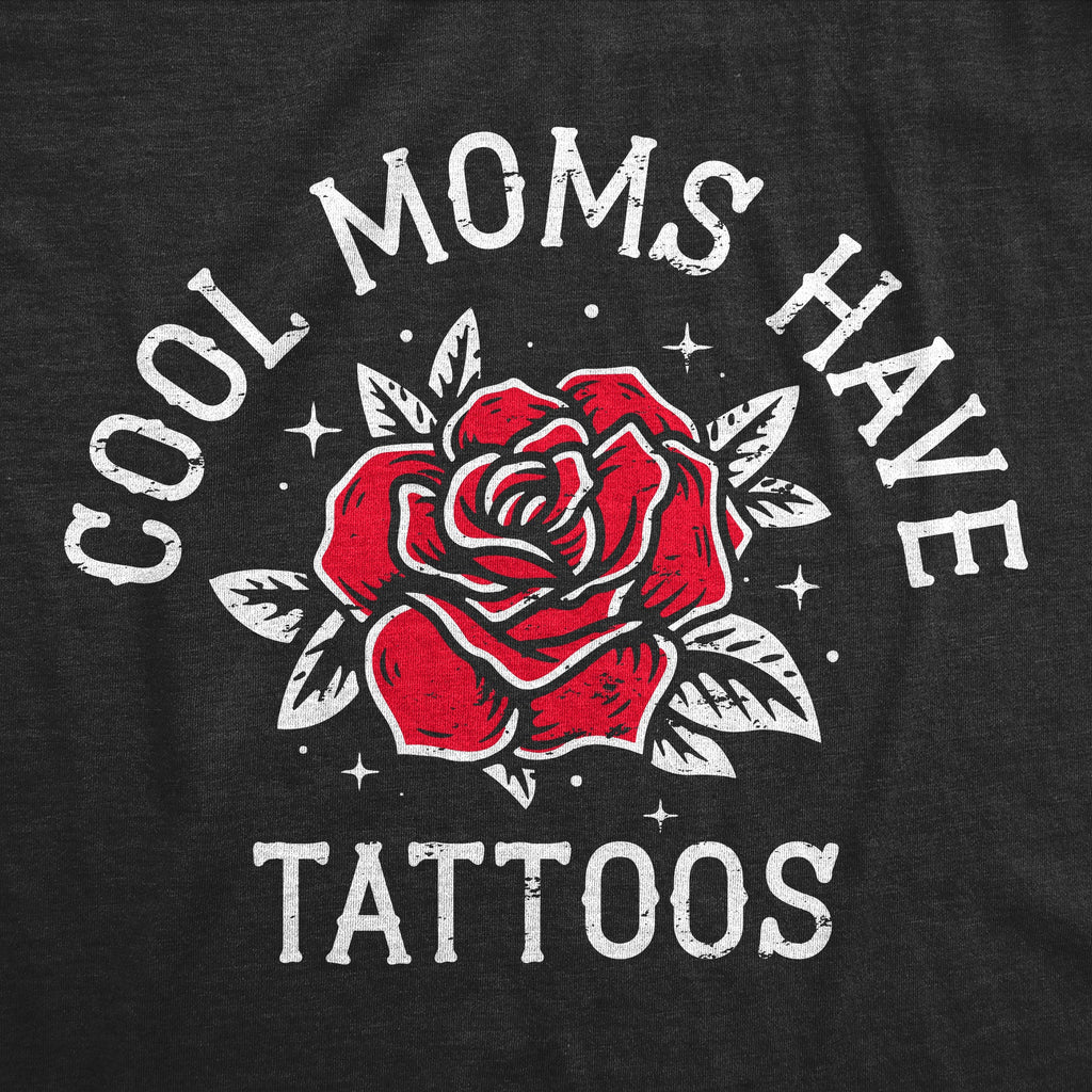 Cool Moms Have Tattoos Women's T Shirt product image 2