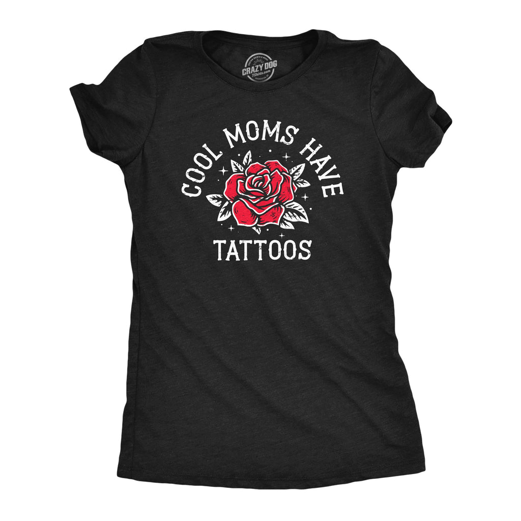 Cool Moms Have Tattoos Women's T Shirt product image 1