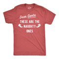 Dear Santa These Are The Naughty Ones Men's T Shirt product image 1