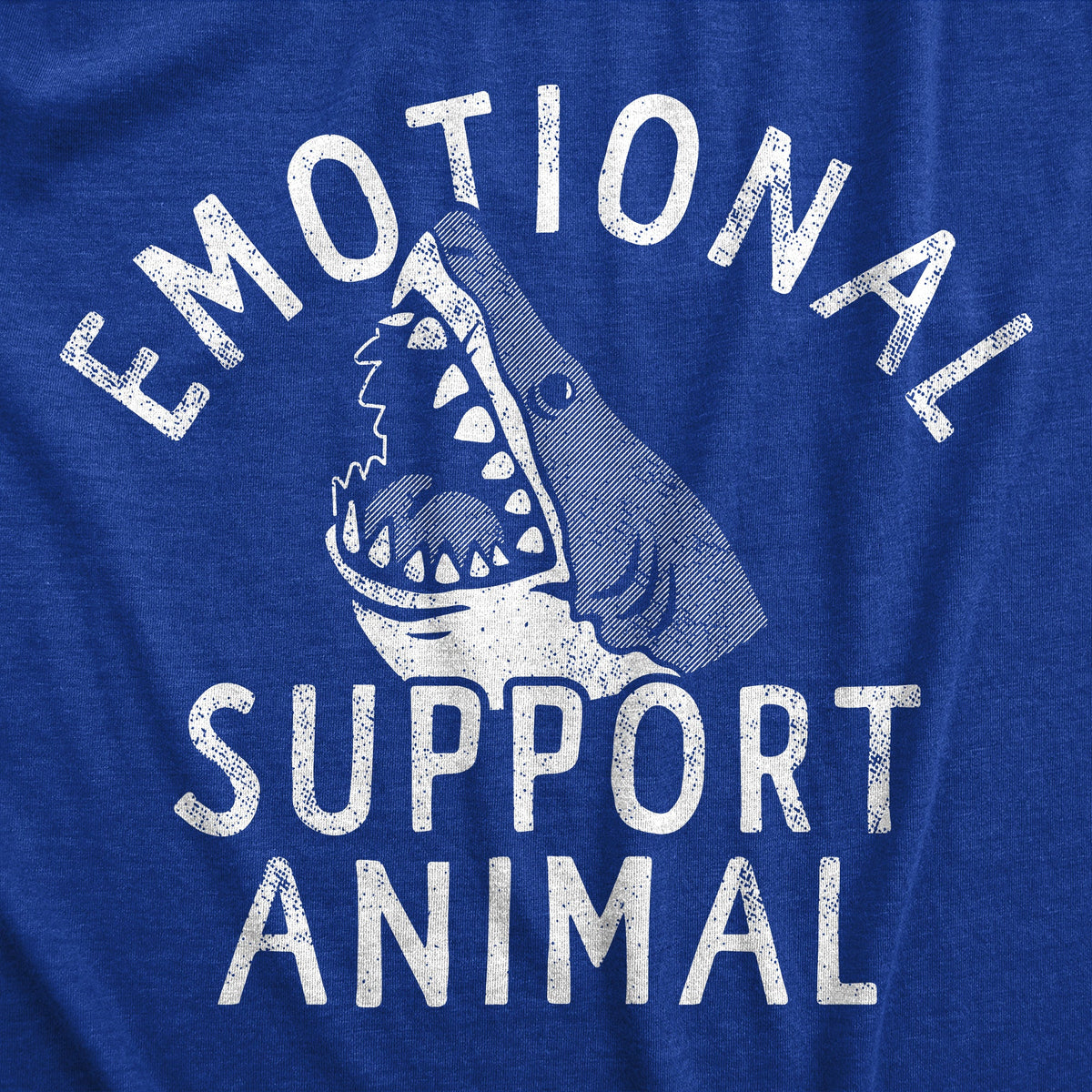 Emotional Support Animal Shark Women's T Shirt product image 2