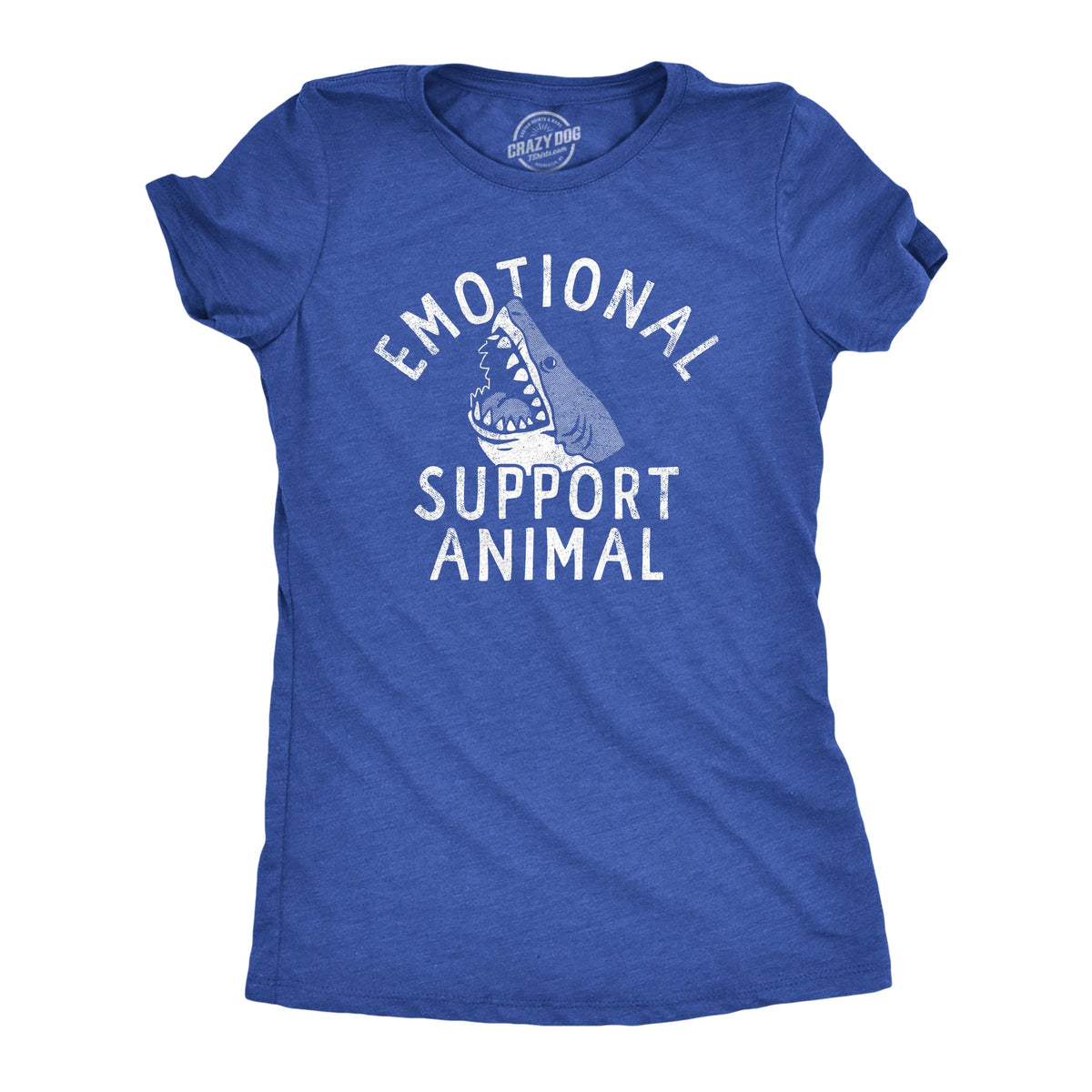 Emotional Support Animal Shark Women's T Shirt product image 1