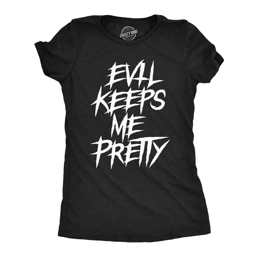 Evil Keeps Me Pretty Women's T Shirt product image 1
