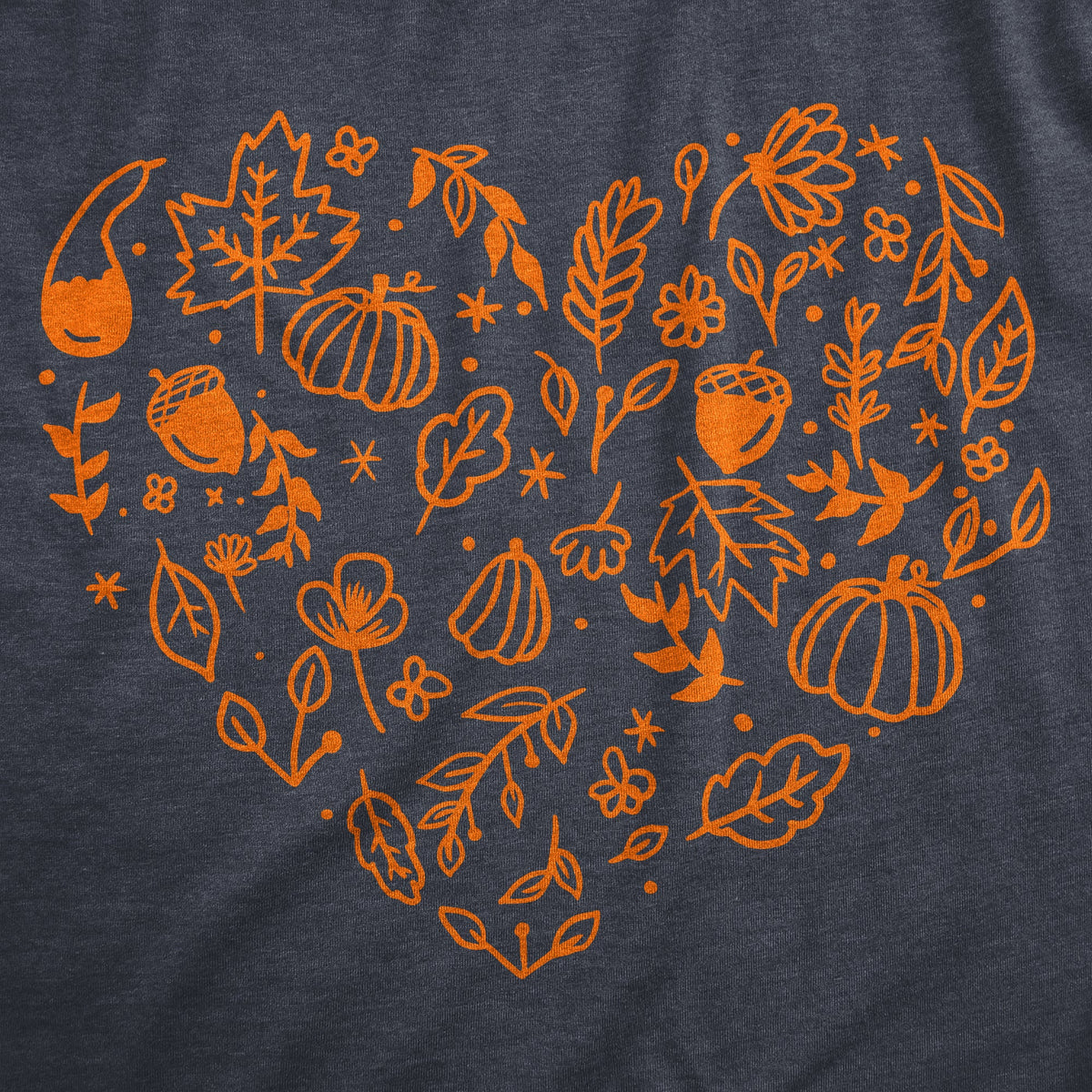 Fall Season Heart Women's T Shirt product image 2