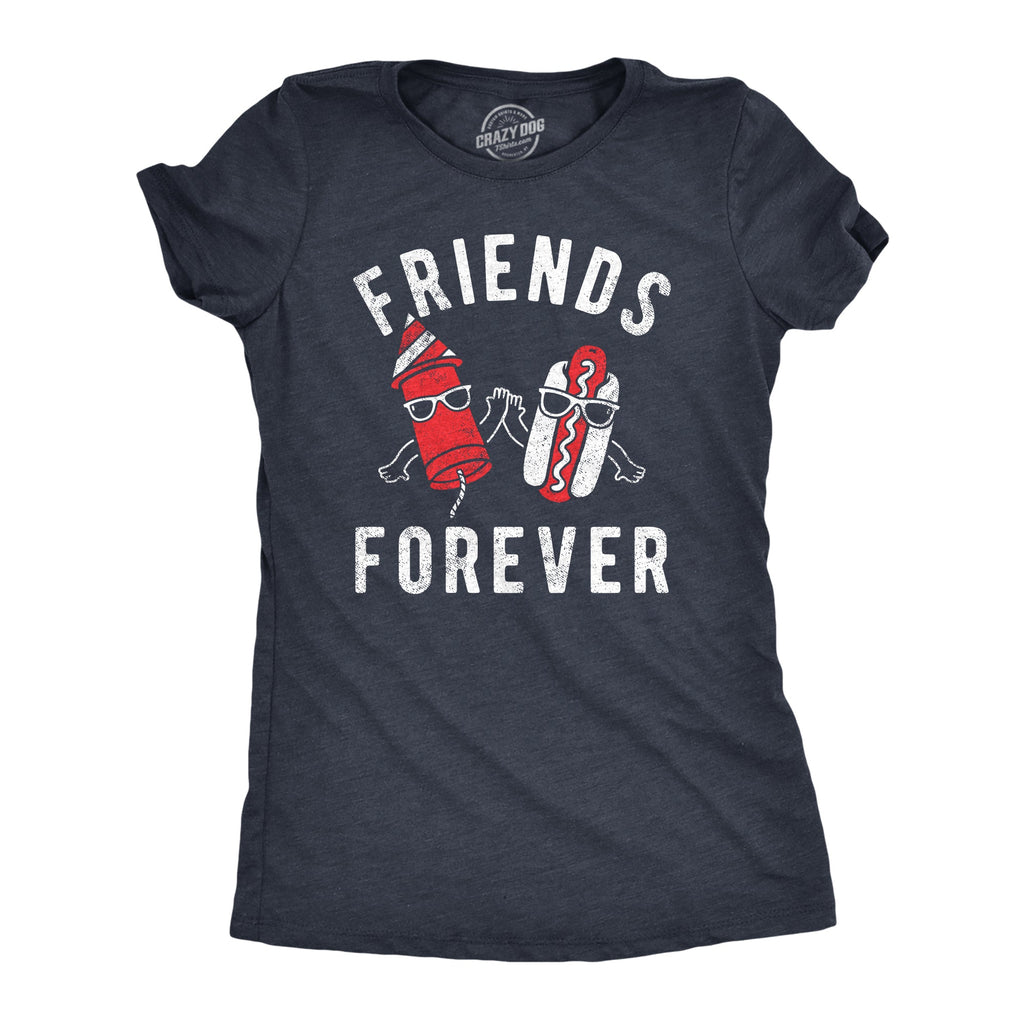 Friends Forever Firecracker Hot Dog Women's T Shirt product image 1