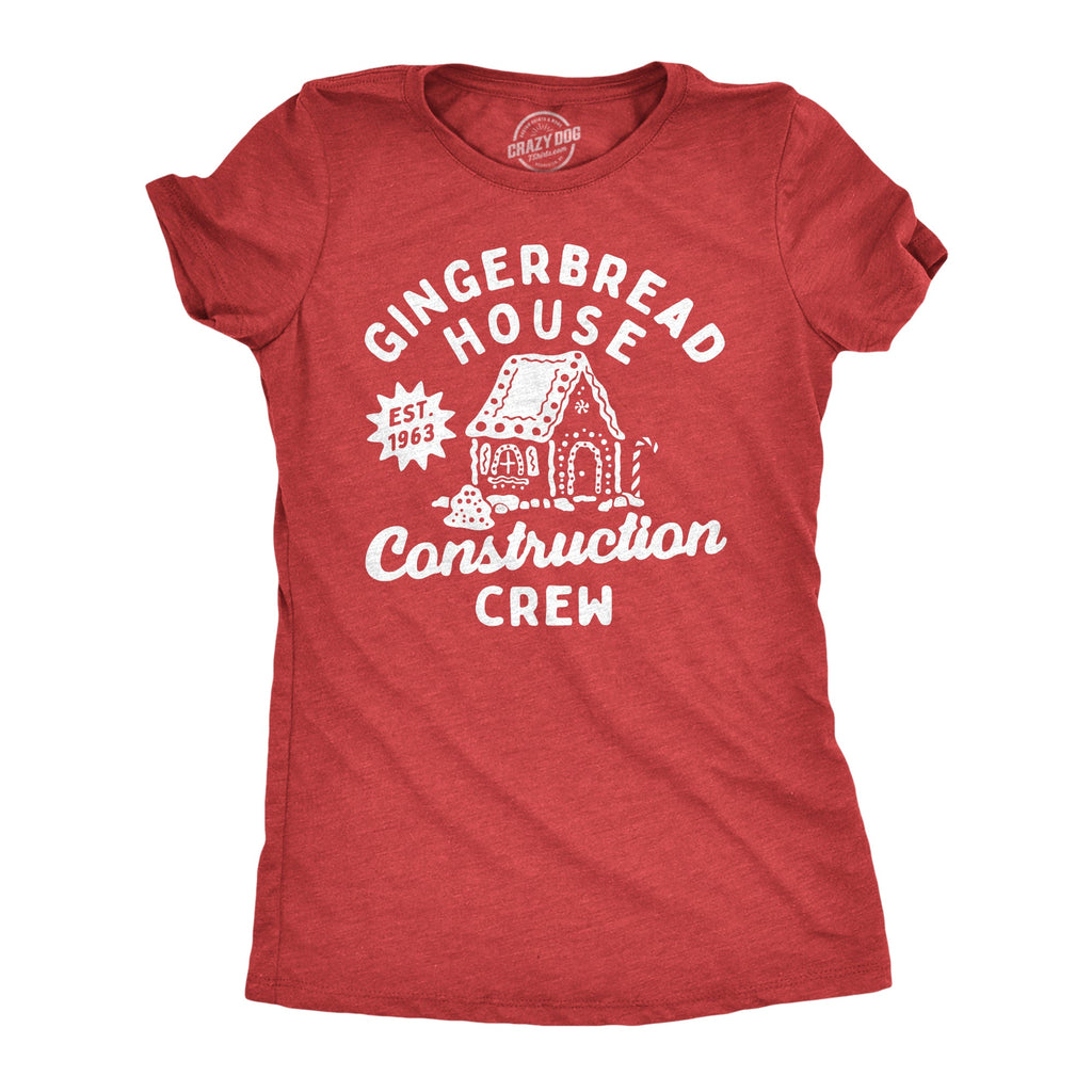 Gingerbread House Construction Crew Women's T Shirt product image 1