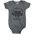Ill Have The Breast Please Baby Bodysuit