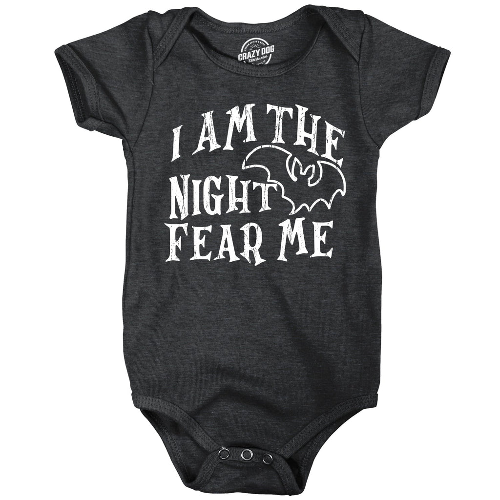 I Am The Night Fear Me Baby Bodysuit