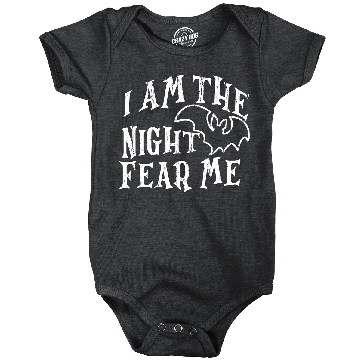 I Am The Night Fear Me Baby Bodysuit