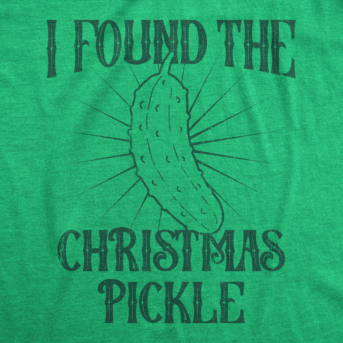I Found The Christmas Pickle Men's T Shirt product image 3