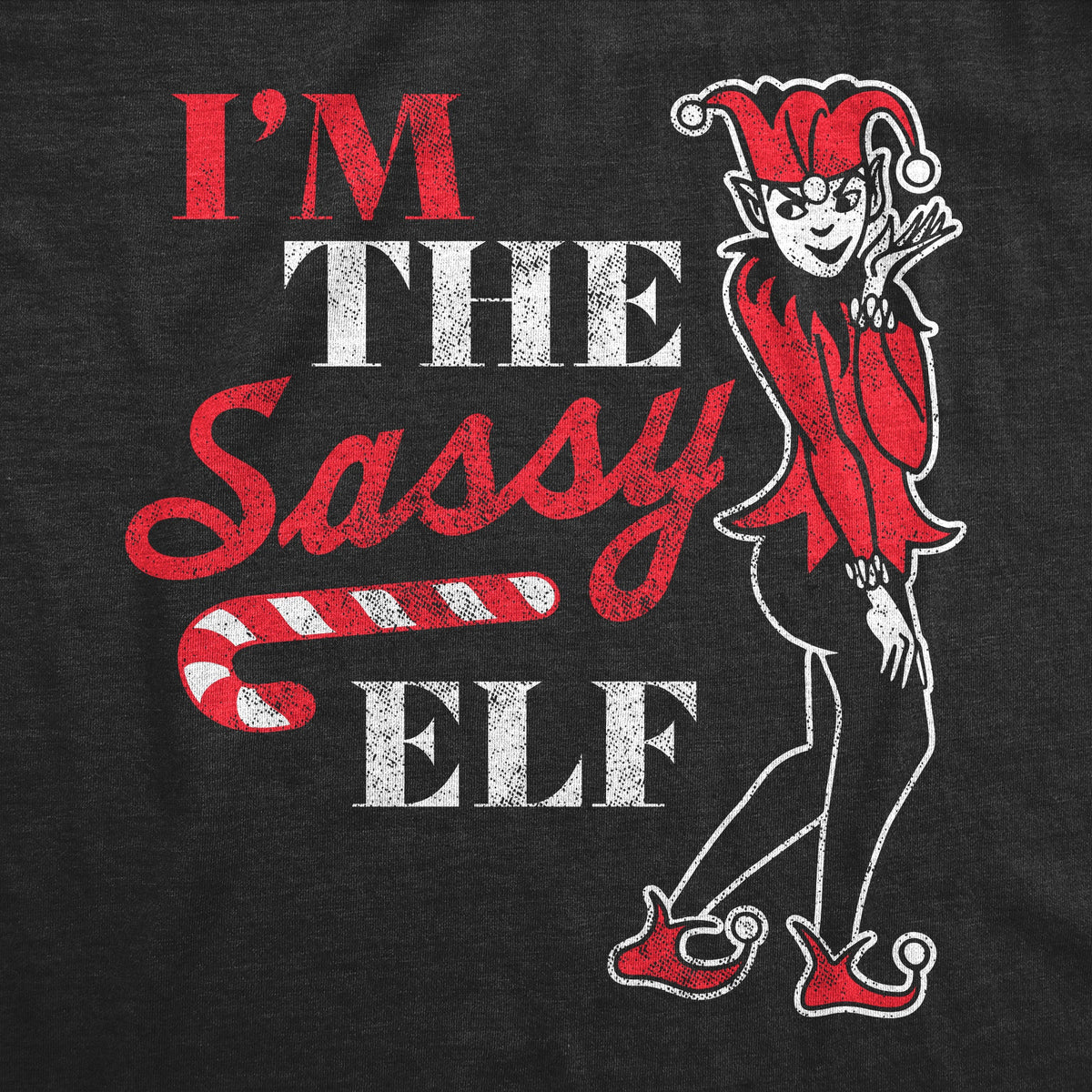 Im The Sassy Elf Men's T Shirt product image 2