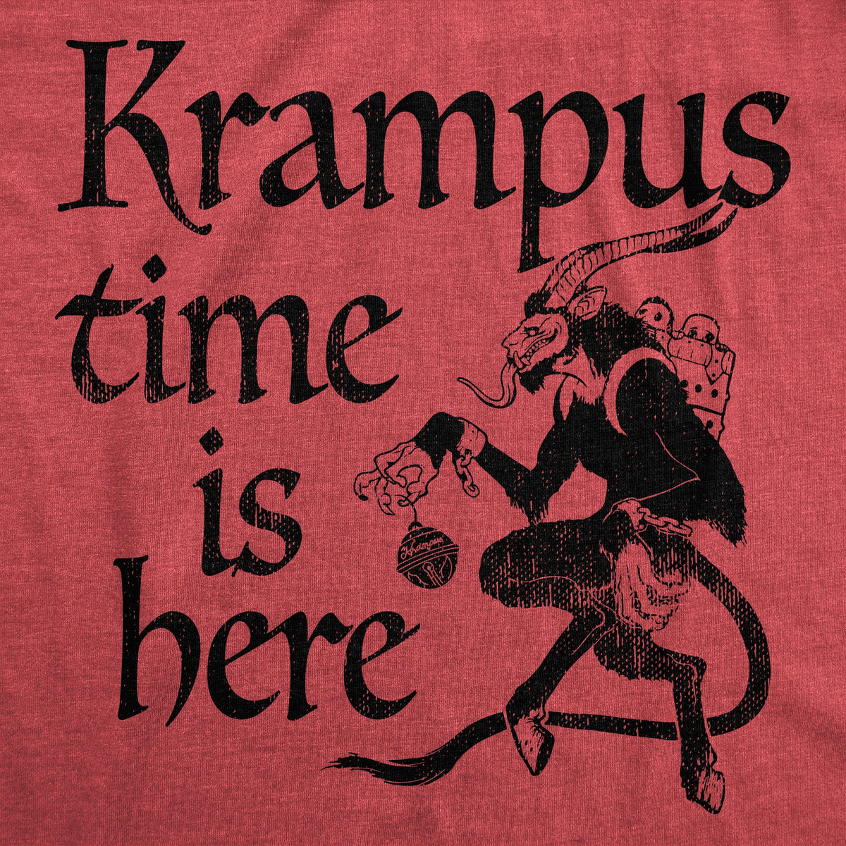 Krampus Time Is Here Men's T Shirt product image 2