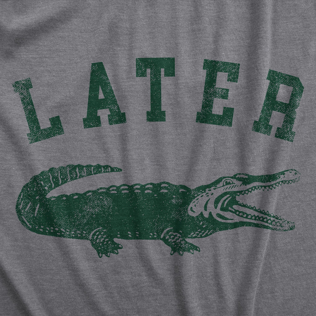 Later Alligator Men's T Shirt product image 3