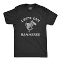 Lets Get Hammered Shark Men's T Shirt product image 1