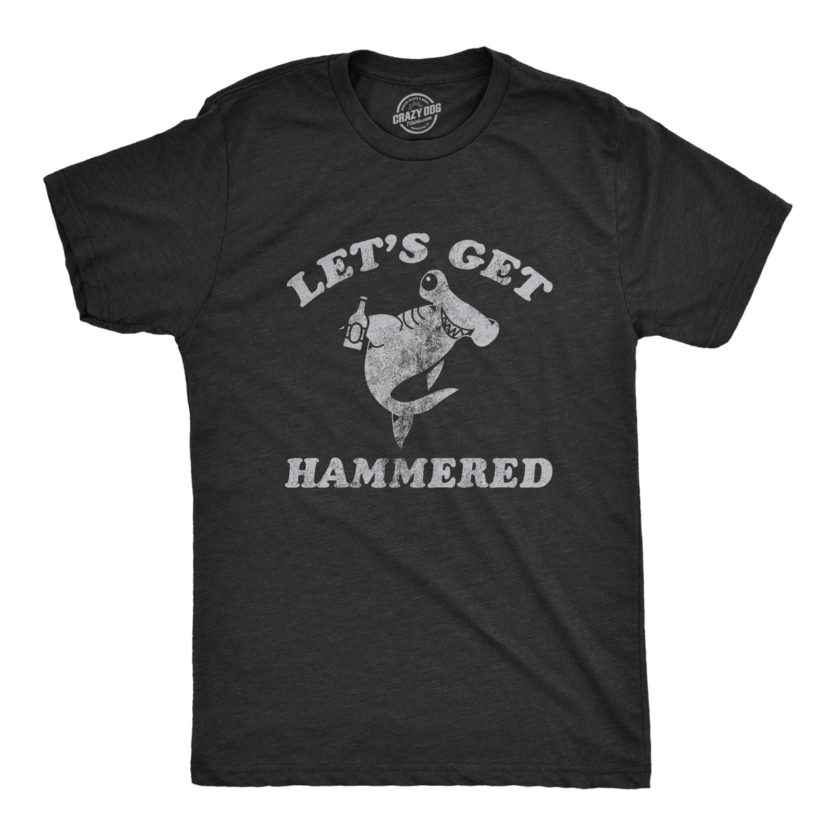Lets Get Hammered Shark Men's T Shirt product image 1