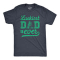 Luckiest Dad Ever Men's T Shirt product image 1