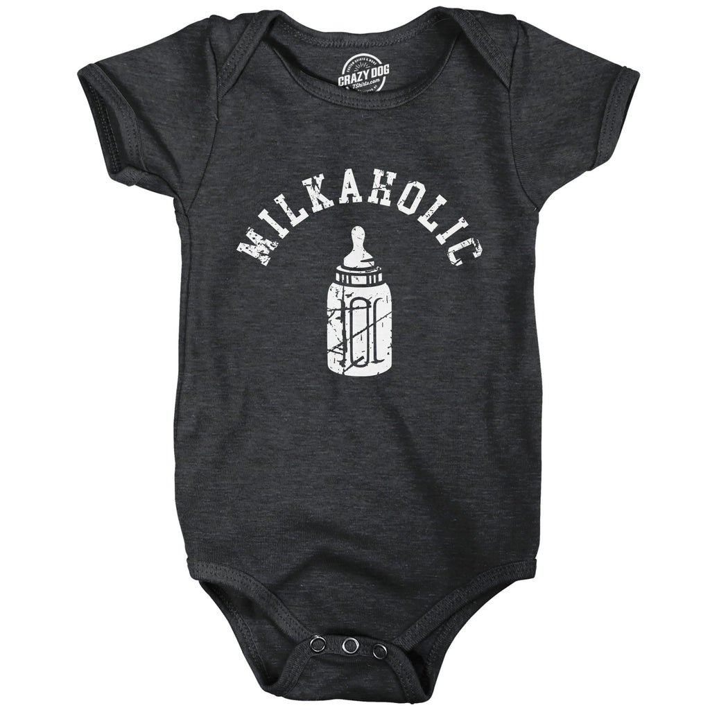 Milkaholic Baby Bodysuit