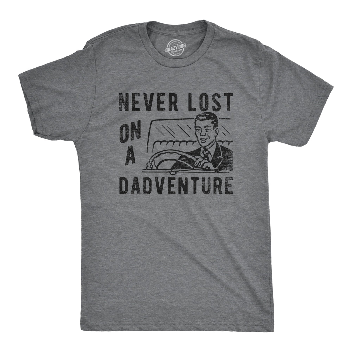 Never Lost On A Dadventure Men's T Shirt product image 1