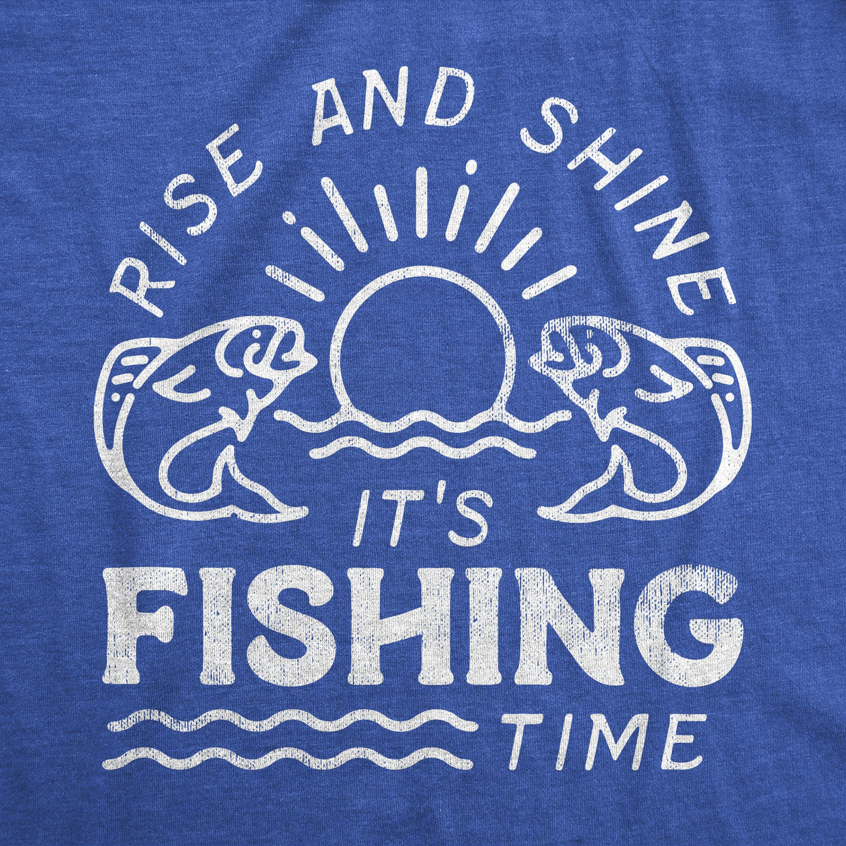 Rise And Shine Its Fishing Time Men's T Shirt product image 2