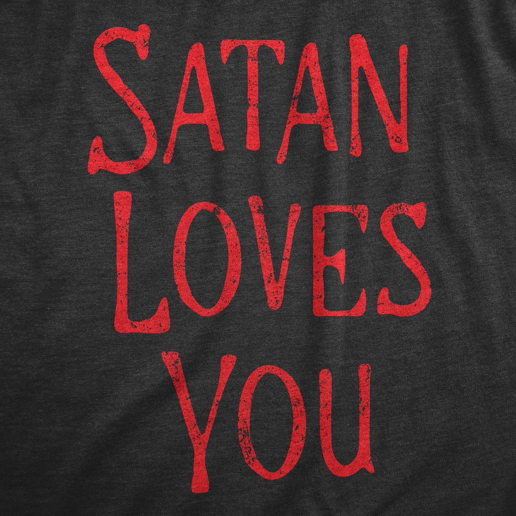 Satan Loves You Men's T Shirt product image 3