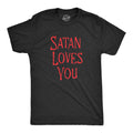 Satan Loves You Men's T Shirt product image 1
