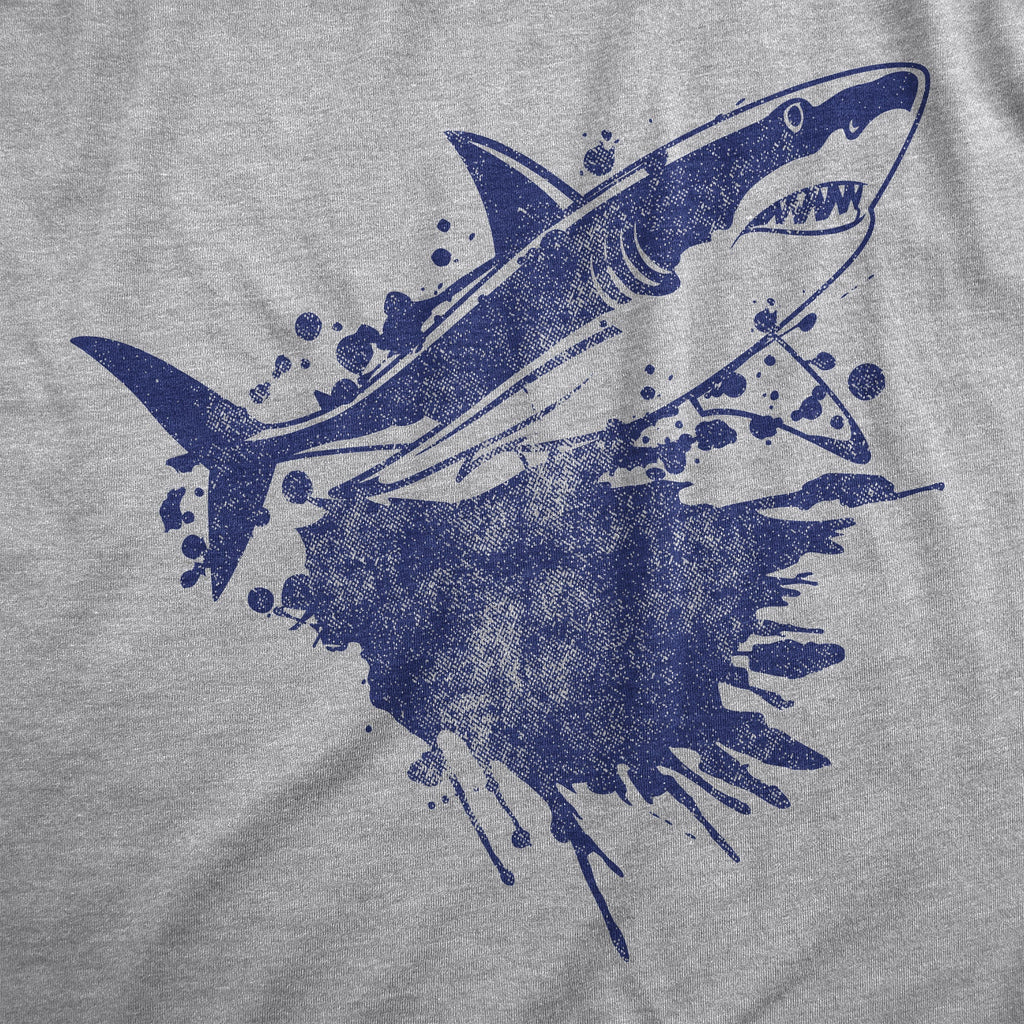 Shark Ink Splatter Women's T Shirt product image 2