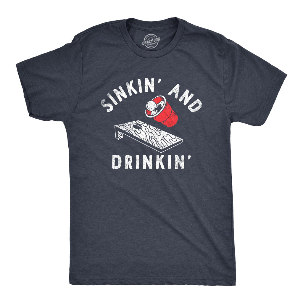 Sinkin And Drinkin Beer Men's T Shirt product image 1