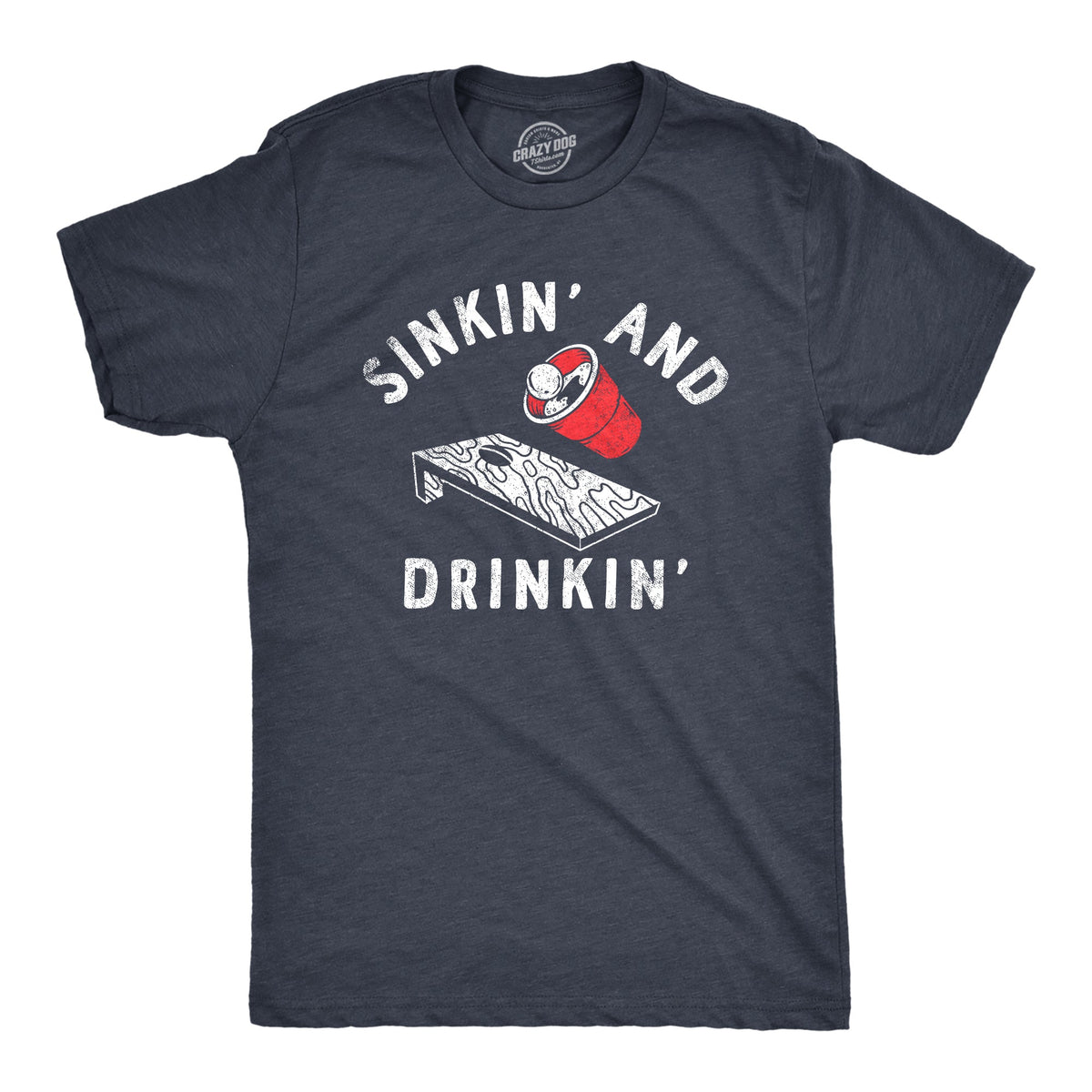 Sinkin And Drinkin Beer Men's T Shirt product image 1