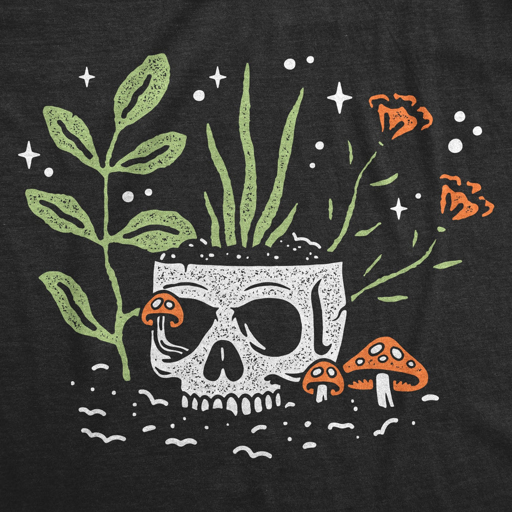 Skull Flowers Women's T Shirt product image 2