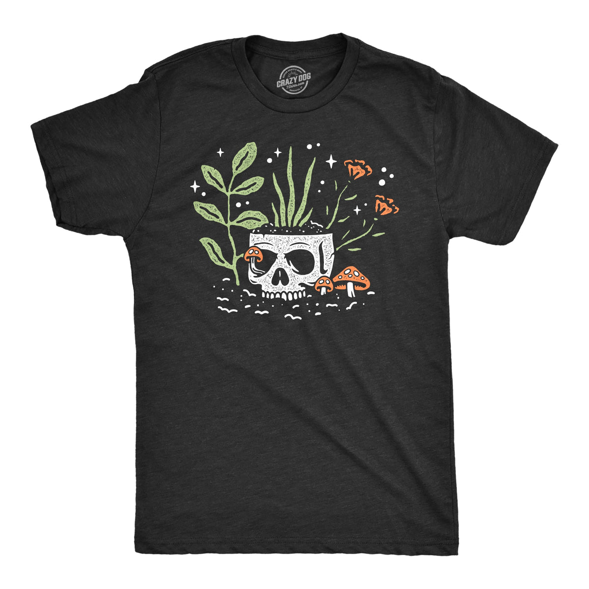 Skull Flowers Men's T Shirt product image 1