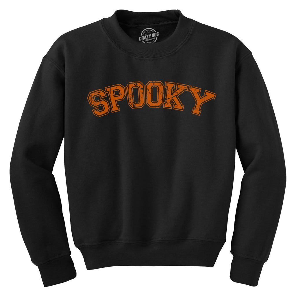 Spooky Varsity Crew Neck Sweatshirt product image 1